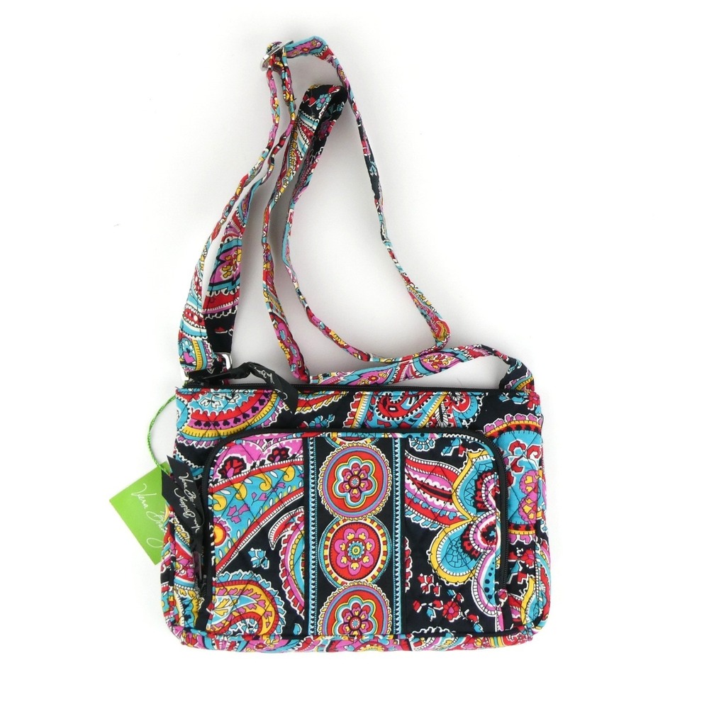 Vera Bradley Parisian Paisley Little Hipster NWT